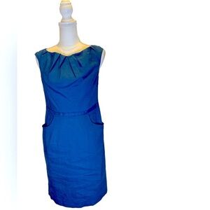 Adriana Papell Linen Dress